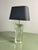 Large Mid-Century Hollywood Regency Acrylic Glass and Brass Table Lamp attributed to Maison Jansen, France, 1970s For Sale - Image 10 of 11