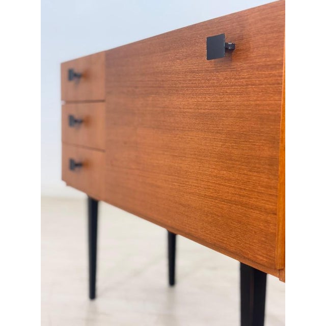 Vintage Wardrobe in Walnut Veneer, 1960s For Sale - Image 9 of 13