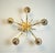Metal Vintage Hollywood Regency Brass Chandelier 5 Light-Gothic Spanish Revival-as Is For Sale - Image 7 of 11