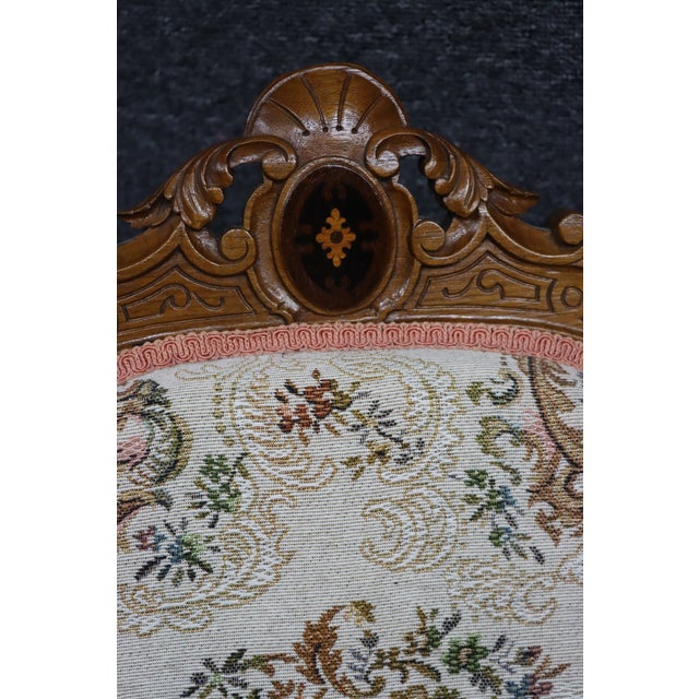 Pair of Victorian Walnut Upholstered Side Chairs, Circa 1880 For Sale - Image 18 of 18