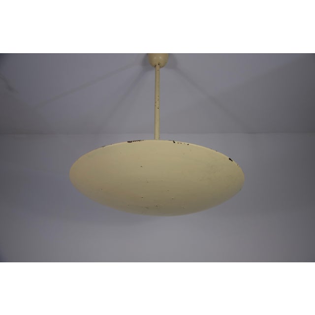 Mid-Century Modern Metal Ceiling Lamp Germany, 1960s For Sale - Image 11 of 12