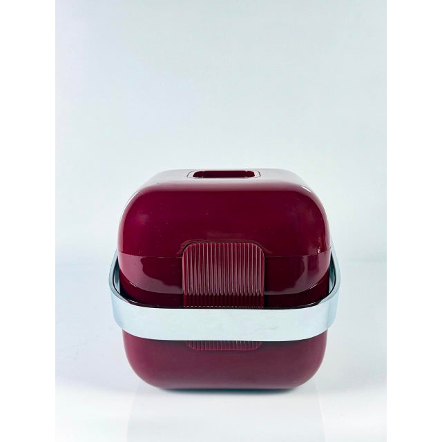 Amanda Ice Bucket in Acrylic Glass by Ambrogio Pozzi for Guzzini, 1980s For Sale - Image 9 of 9