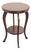 Antique Victorian Carved Mahogany Parlor Table or Side Table by Wolverine, Circa 1900 For Sale