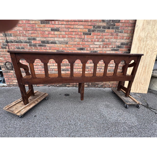 Early 19th Century French Hall Bench For Sale - Image 10 of 11