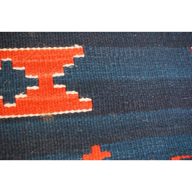 8 X 11 Vintage Zapotec Flat Weave Rug Teotitlan Del Valle Oaxaca