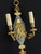 French Neoclassical Gilt Bronze Two-Light Wall Sconce, 1890s For Sale - Image 3 of 11