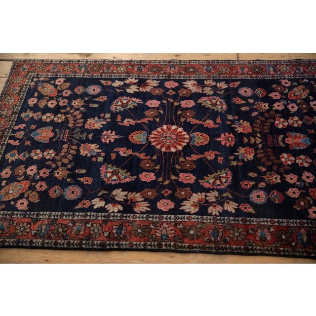 Textile Antique Mohajeran Sarouk Rug - 3'5" x 4'10" For Sale - Image 7 of 10