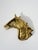 Mid-Century Modern Sculptural Brass Horse Head Ashtray, 1970s For Sale - Image 13 of 15