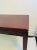 1980s Modern Red Lacquer Woven Design Console in the Manner of Karl Springer For Sale In Philadelphia - Image 6 of 9