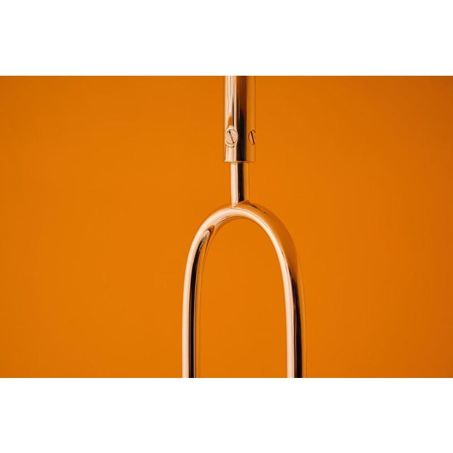 Not Yet Made - Made To Order Frozen Apricot Calame Pendant Lamp by Jennifer Midoz For Sale - Image 5 of 8