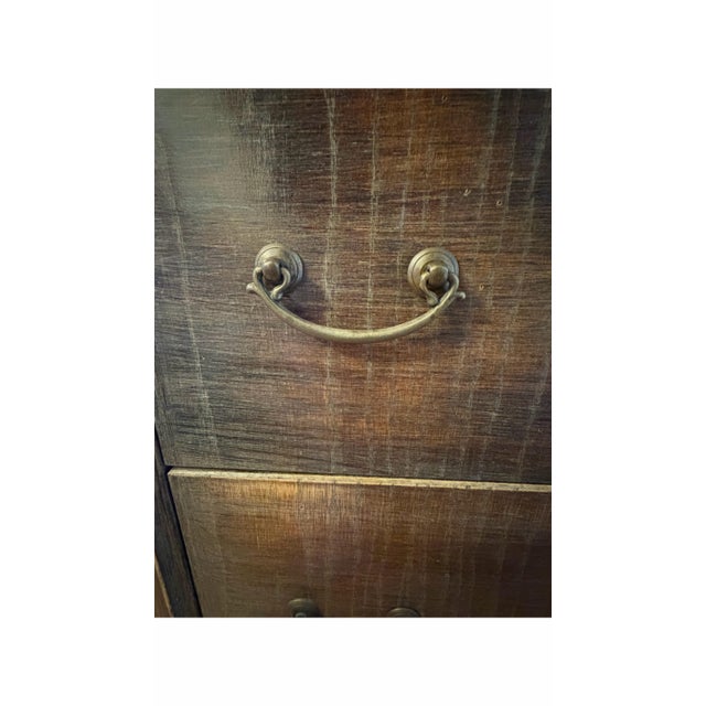 Italian Three-Drawer Wood Chest by Buying & Design, Florence For Sale - Image 4 of 5