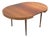 Extendable Table in Pau Ferro Wood from Factory Design, Denmark, 1960s For Sale