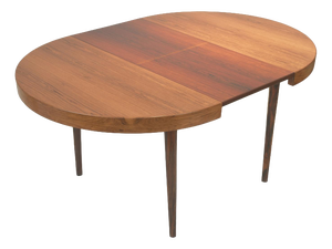Extendable Table in Pau Ferro Wood from Factory Design, Denmark, 1960s