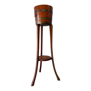 Vintage English Plant Stand by RHLister For Sale
