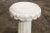 Pedestal Column in White Marble, 1991 For Sale - Image 4 of 8