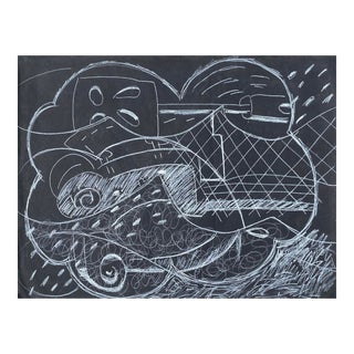 1980s Richard Snyder Drawing on Paper For Sale