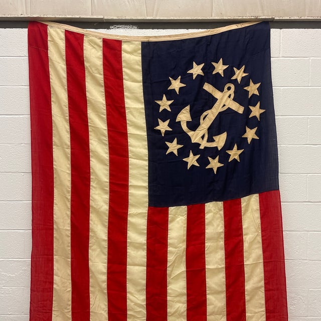 Vintage Yacht Ensign by O C & K R Wilson of New York For Sale - Image 9 of 12