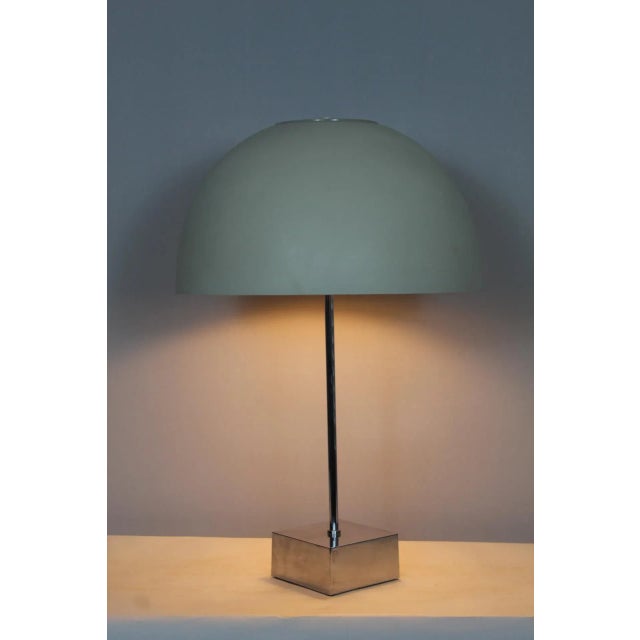 Metal Vernor Panton Style Table Lamp For Sale - Image 7 of 11