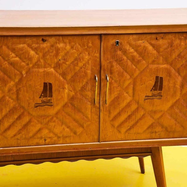 Sideboard in Light Wood, 1950s For Sale - Image 3 of 14