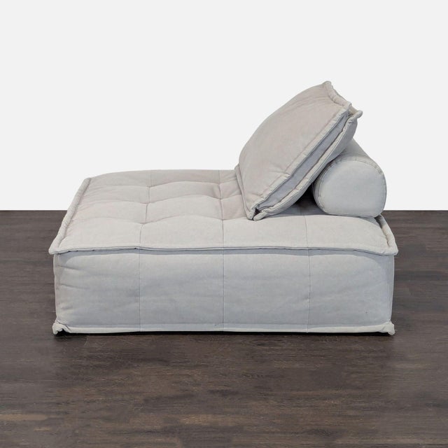 Modern Restoration Hardware Modern Lounge Chair - Plush & Spacious For Sale - Image 3 of 8