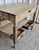 Cinnamon Vintage Library Table, Library Desk, Farm House, White, Bleached Oak For Sale - Image 8 of 13