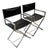 Robert Kjer Jakobsen for Virtue Brothers Mid Century Director’s Armchairs, Pair For Sale