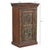 Farmhouse Vintage Carved Shutter Upcylced Solid Wood Cabinet For Sale - Image 3 of 6
