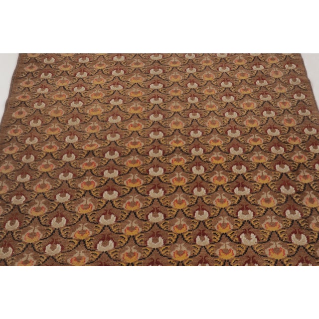 Traditional Vintage Turkish Floral Rug With Allover Garden Botanical Motifs - Rug & Kilim For Sale - Image 3 of 10