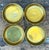 Mid-Century Modern Vintage Polished Brass Coasters - Set of 4 For Sale - Image 3 of 12