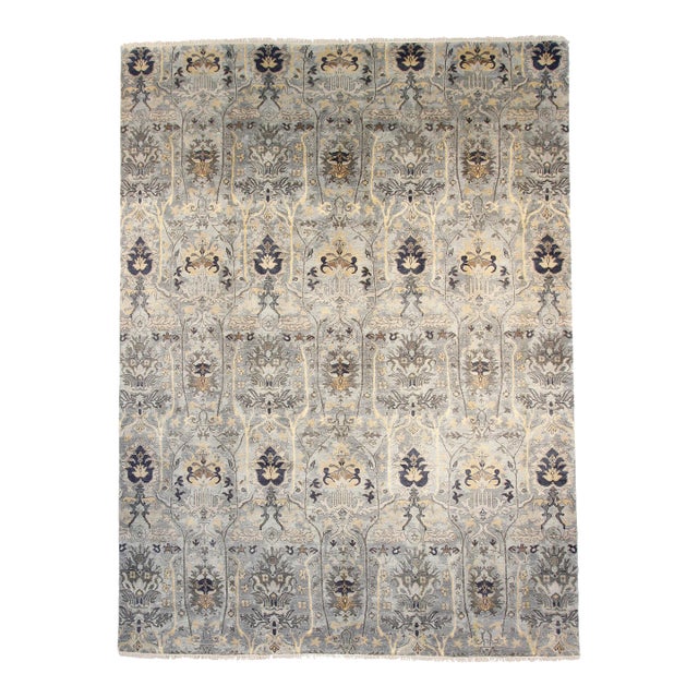 Hudson Rug, Light Blue 14x20 For Sale