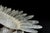 Tan Large Majestic Rock Crystal Quartz Eagle Gemstone Sculpture For Sale - Image 8 of 12