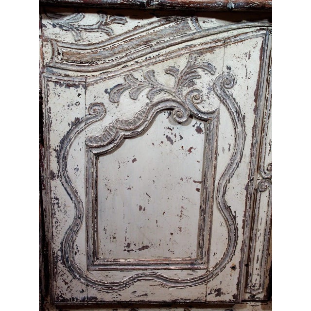 French Provincial French Provincial Painted Buffet For Sale - Image 3 of 10