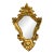 Vintage Italian Florentine Petite Giltwood Mirror For Sale