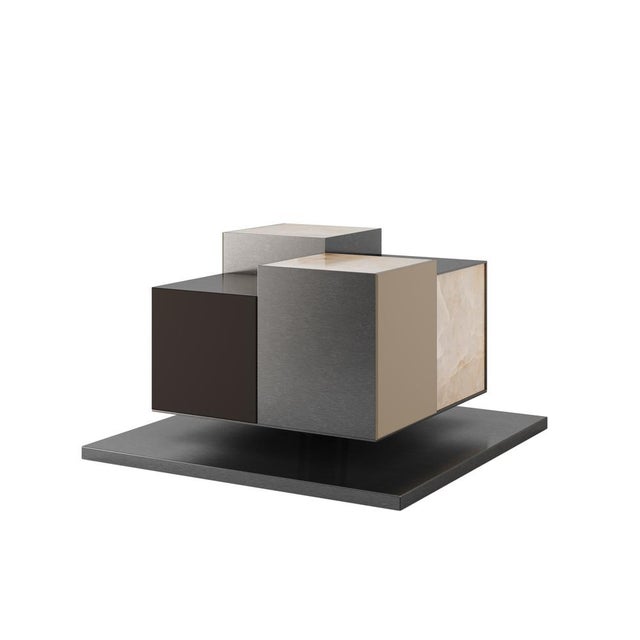 Black Hudson Side Table by Porus Studio For Sale - Image 8 of 12