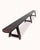 Wood Antique French Provincial Wooden Bench For Sale - Image 7 of 7