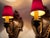 Baroque Wall Lights in Linden Wood, 1960s, Set of 2 For Sale - Image 4 of 12