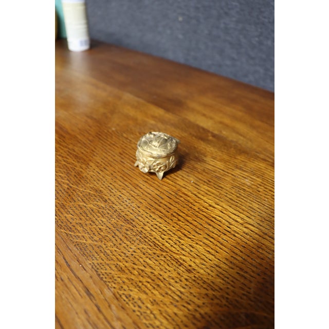 Victorian Ring Box With Bird & Floral Decoration For Sale In Philadelphia - Image 6 of 9