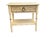 Late 20th Century Late 20th Century Faux Bamboo Chinoiserie End Table / Night Stand For Sale - Image 5 of 17
