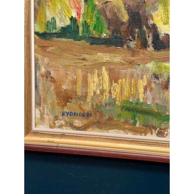 Gunnar Rydholm, Klar September, 1960s, Oil on Canvas, Framed For Sale - Image 8 of 18