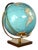 Columbus Duo Globe in Brass For Sale