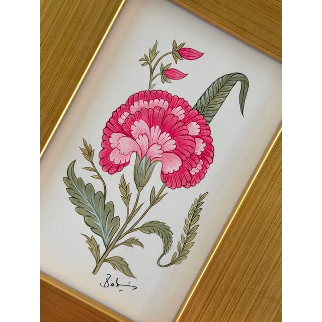 A bright and beautifully detailed floral motif, hand-painted by our master artists using acrylic paints and natural...
