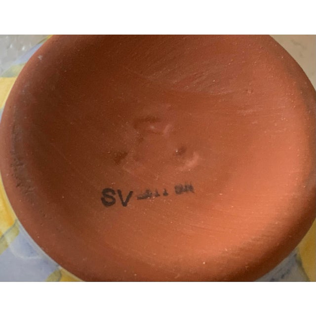 Coastal Mackenzie Childs Ceramic Mugs - Set of 4 For Sale - Image 3 of 3