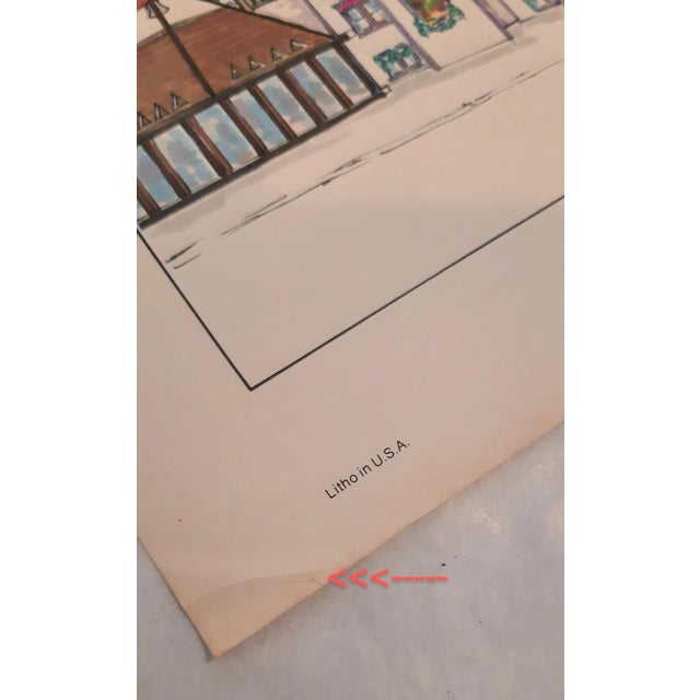 Perfect for Air B n B or Rocky Mountain decor. Original art poster print artist designed of Breckinridge city street...