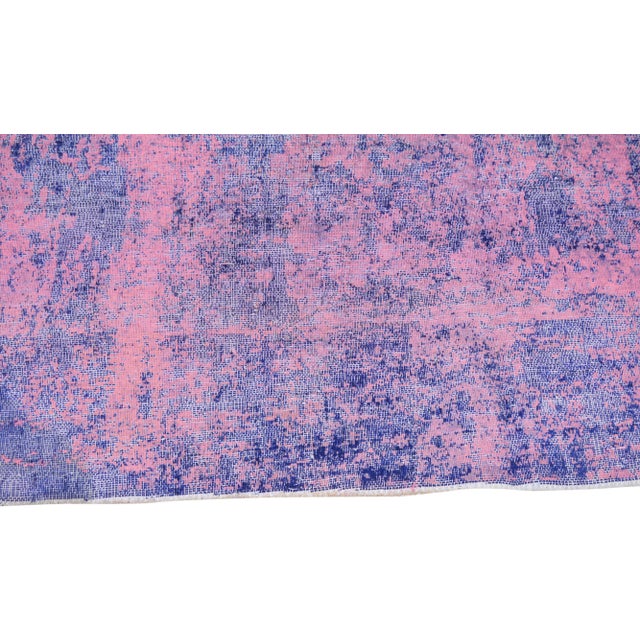 1930s Vintage Hand Knotted Organic Wool Fine Weave Rug,9'8"x13' For Sale - Image 5 of 7