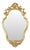 French Gold Leaf Gilded Crested Mirror, 1950s For Sale