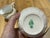 A charming vintage two-piece cream pitcher and open sugar bowl set crafted by Belleek Pottery in Ireland. Featuring the...