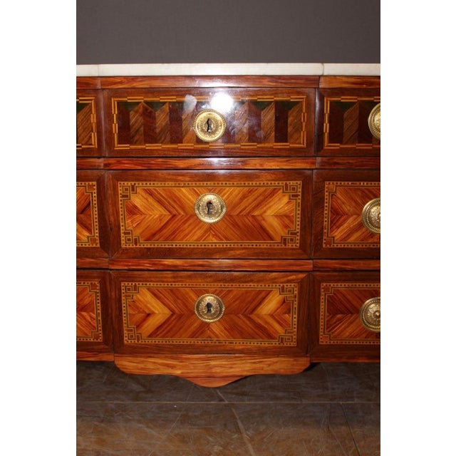 Antique Commode in Rosewood For Sale - Image 12 of 17