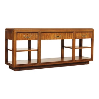 Drexel Accolade Campaign Style Console Credenza For Sale