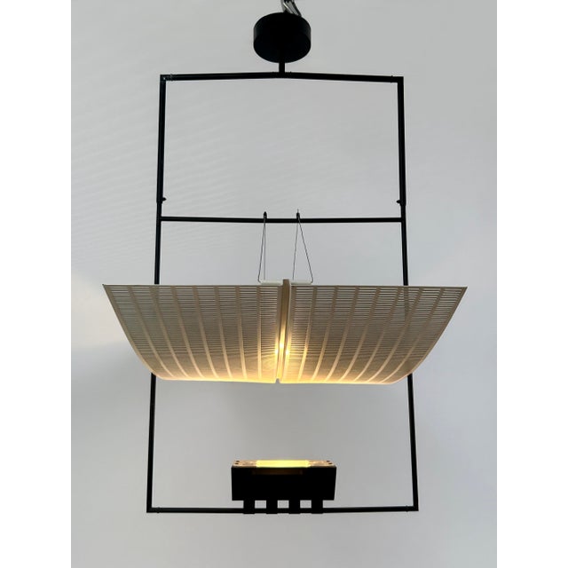 Zefiro Chandelier by Mario Botta for Artemide, Italy, 1980s For Sale - Image 13 of 18