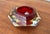 Vintage Italian Red and Yellow Sommerso Murano Glass Bowl, 1970s For Sale - Image 9 of 18